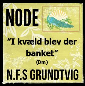 I kvæld blev der banket (Dm) - Node til download