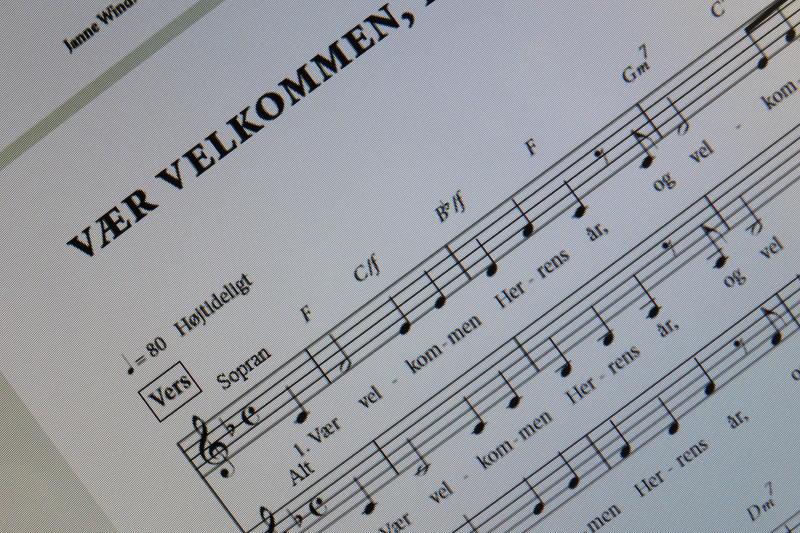 Vær velkommen, Herrens år (advent) (F) (Download svært kor-arrangement S-A-T) - Billede 2