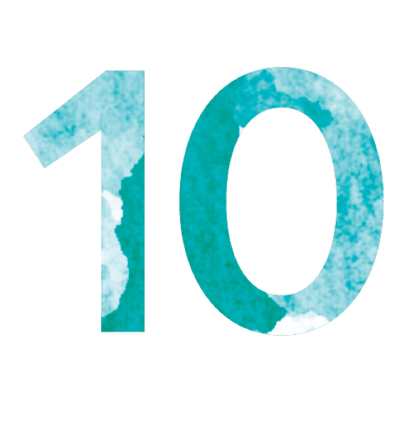 Håndtegnet 10-tal